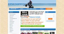 Desktop Screenshot of landsnakes.com